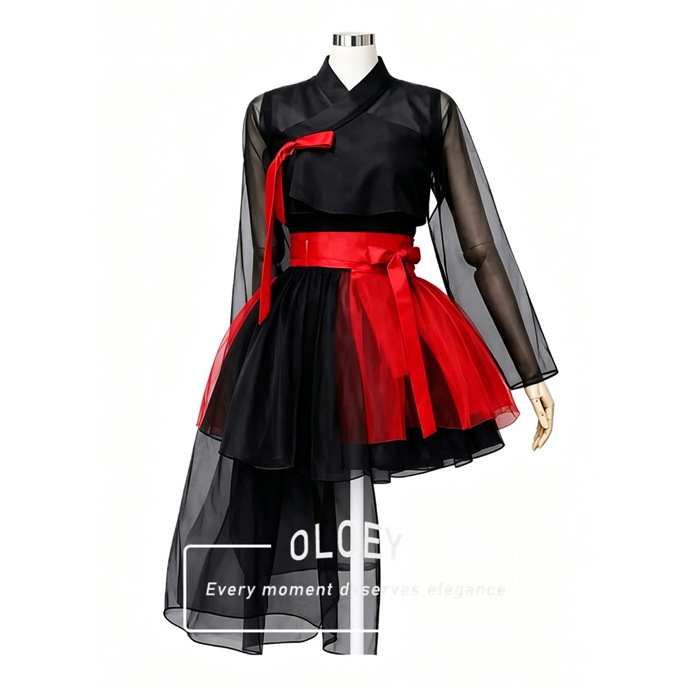 Hanbok Modern Set - OLOEY Modern Short Concert Hanbok Set