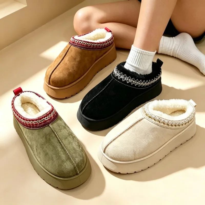 Ethnic Fashion For Women - New Fashion Fluffy Platform Slippers for
