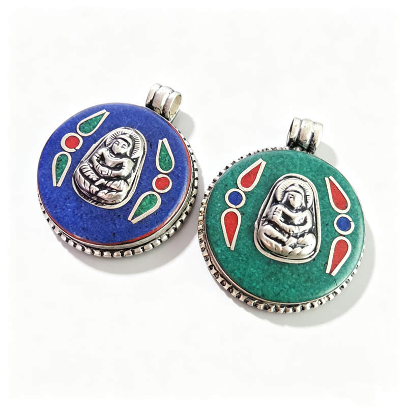 Tibetan Buddha Amulet Pendants - огляд і ціна Ethnic Fashion Com
