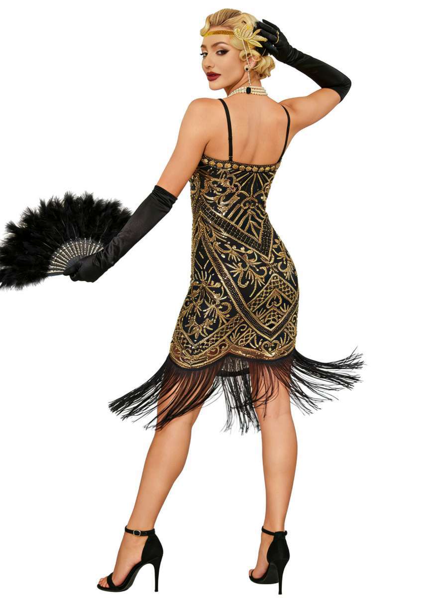 Gatsby Retro Party Dress Stage - огляд і ціна Ethnic Wear