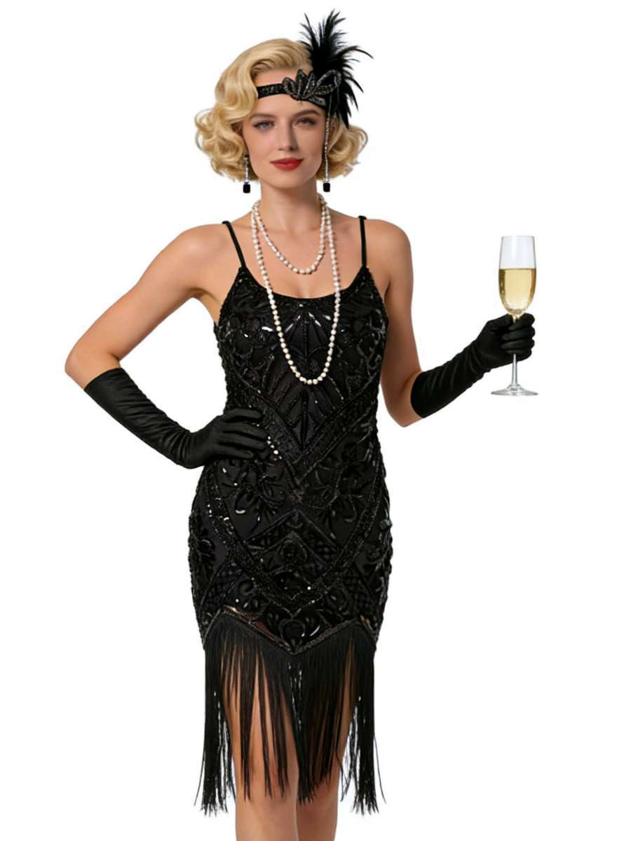 Gatsby Retro Party Dress Stage - огляд і ціна Ethnic Wear
