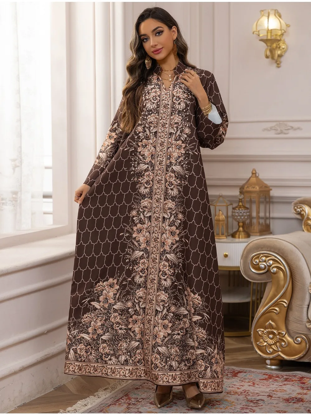 Muslim Dress Women Abaya for E - огляд і ціна Jalabiya Women Arabic