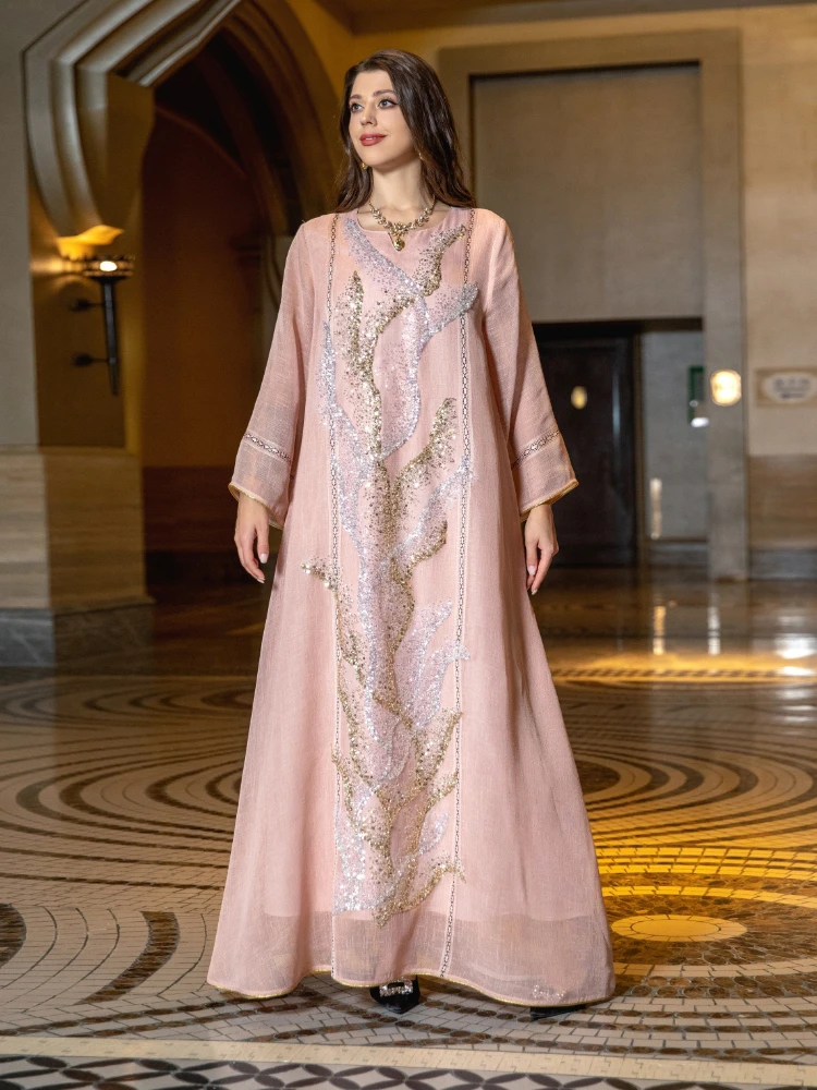 Eid Muslim Party Dress for Wom - огляд і ціна Jalabiya Women Arabic