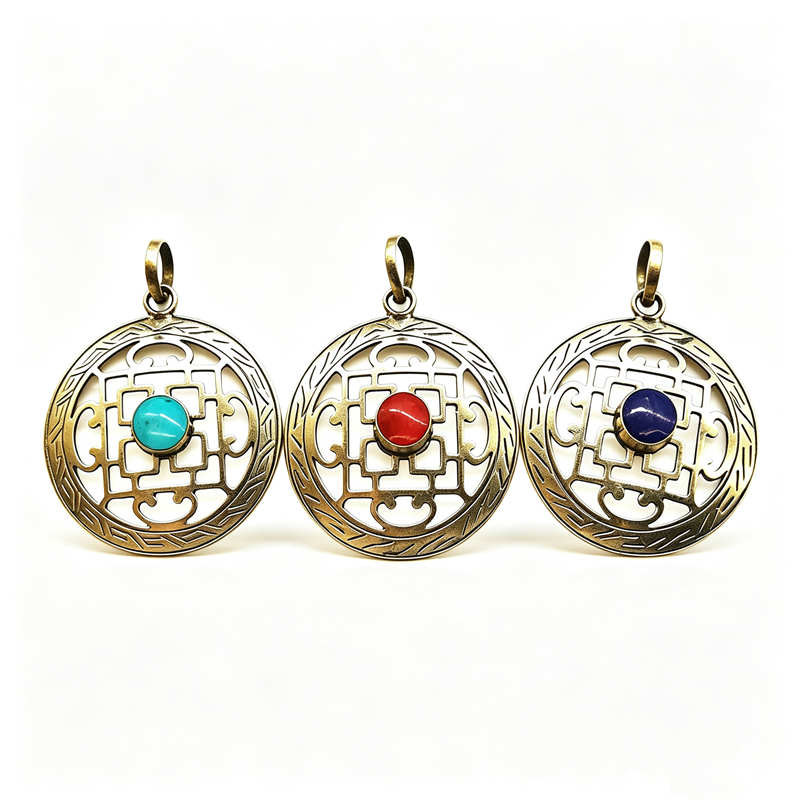 Tibetan Jewelry Mandala Holly  - огляд і ціна Ethnic Fashion Com