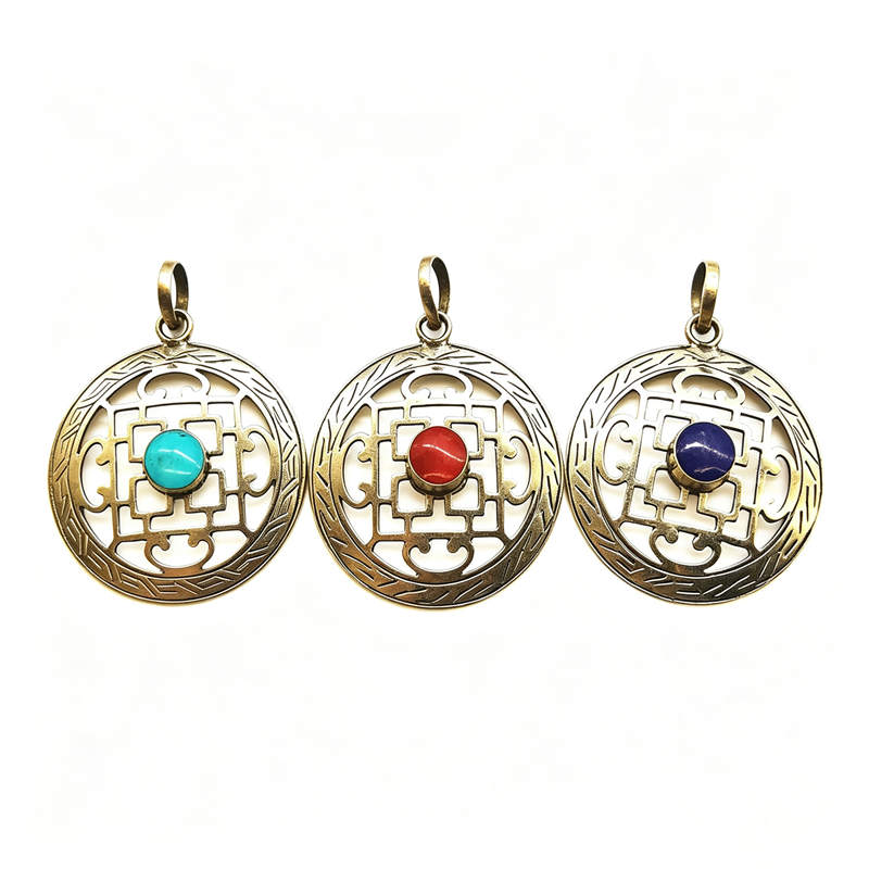 Tibetan Jewelry Mandala Holly  - огляд і ціна Ethnic Fashion Com