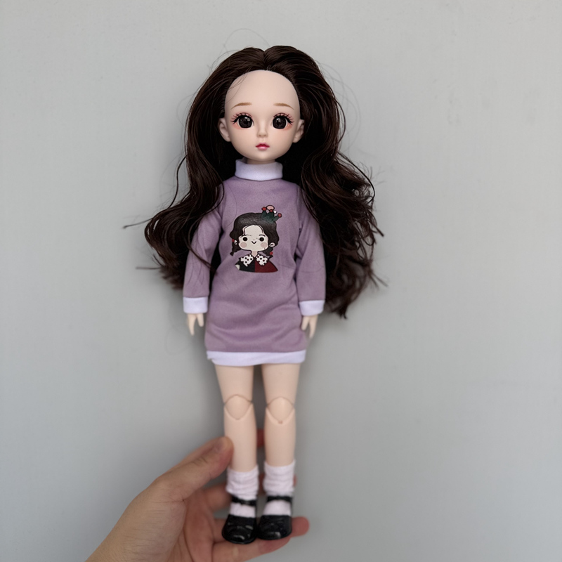 28cm Girl Doll with Clothe Diy - огляд і ціна Ethnic Fashion House