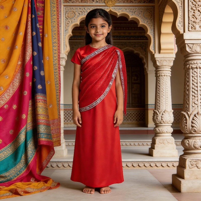 Girls Indian Traditional Dress - огляд і ціна Ethnic Wear