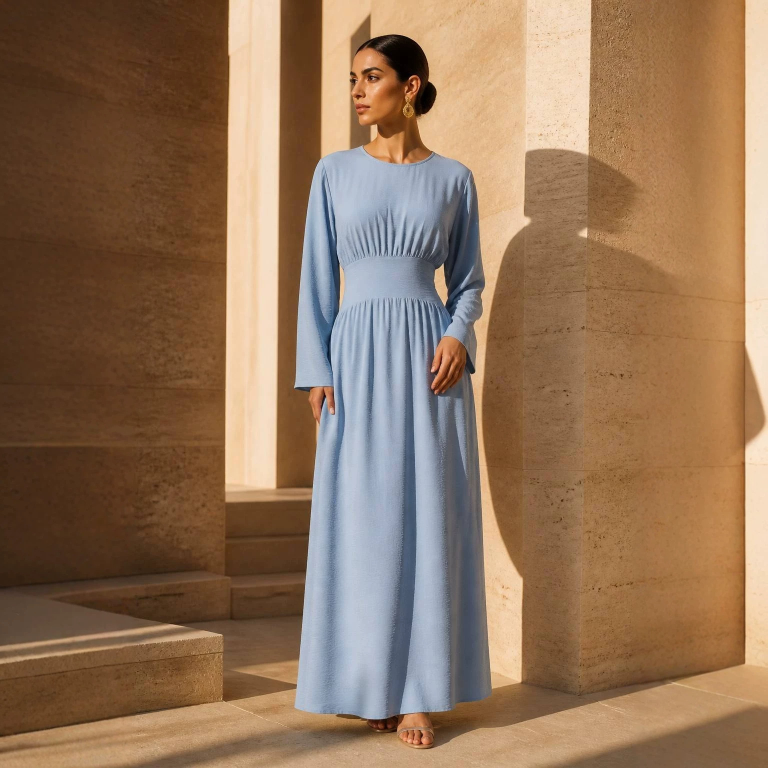 Women Eid Dress Abaya Dubai Dr - огляд і ціна Jalabiya Women Arabic