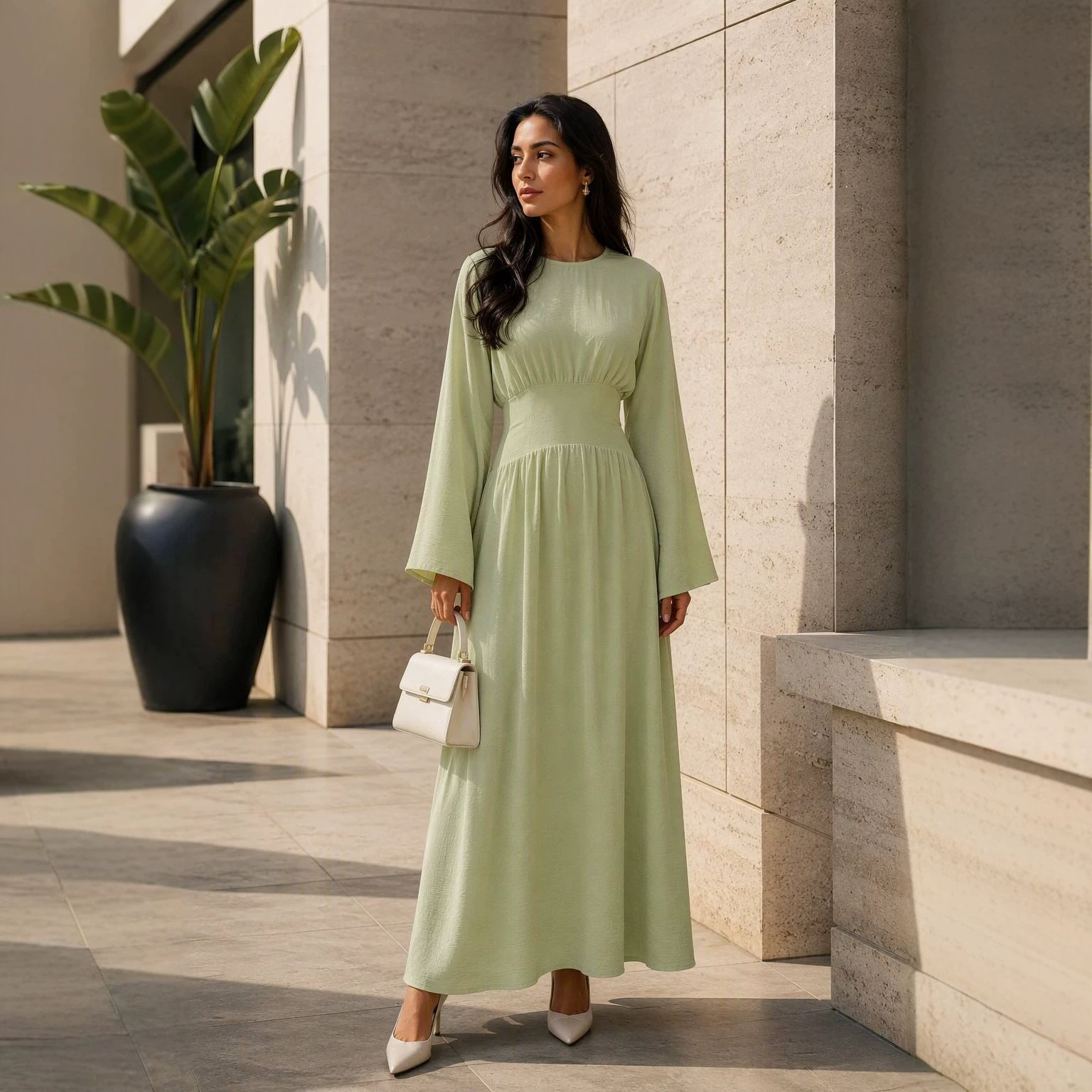 Women Eid Dress Abaya Dubai Dr - огляд і ціна Jalabiya Women Arabic