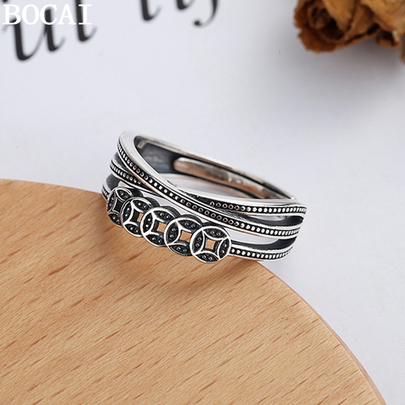 BOCAI New S925 Silver Jewelry  - огляд і ціна Ethnic Fashion Co In