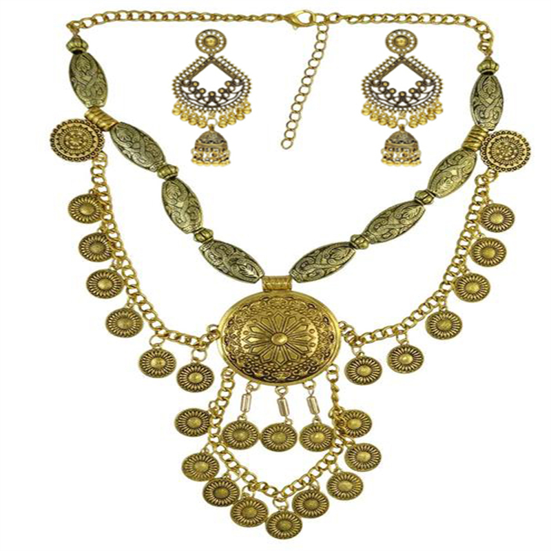 Boho Ethnic Big Choker Necklac - огляд і ціна Ethnic Fashion Co In